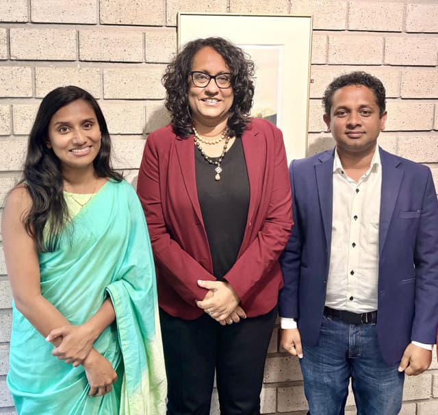 Meeting Hon. Dr. Harini Amarasuriya at Oxford